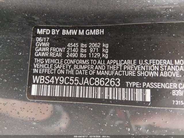 2018 BMW M4 WBS4Y9C55JAC86263 Photo 8