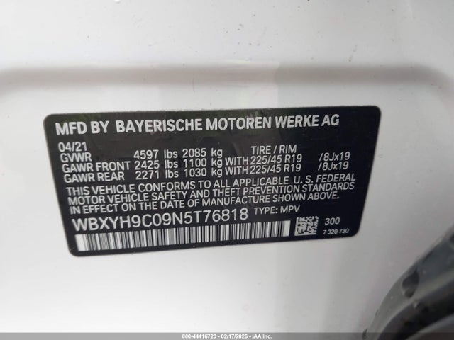 2022 BMW X2 WBXYH9C09N5T76818 Photo 8