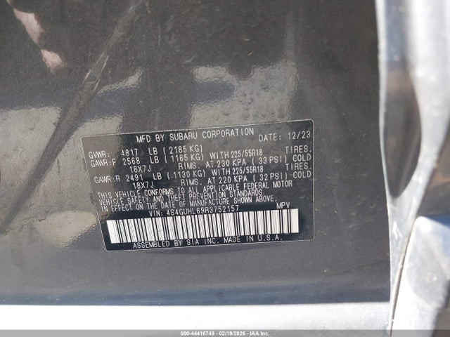 2024 SUBARU CROSSTREK 4S4GUHL69R3752157 Photo 8