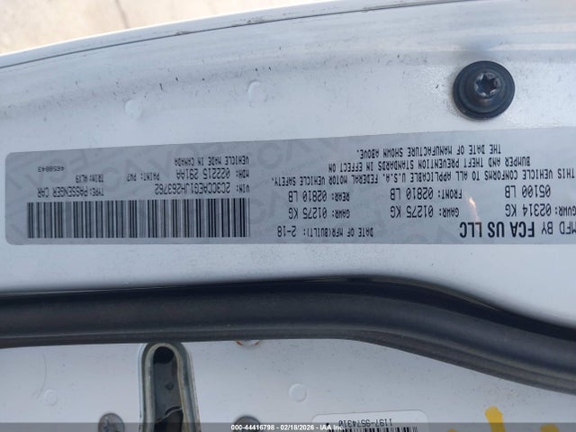2C3CCAEG1JH263762 Chrysler 300 Limited