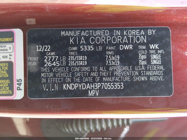 KNDPYDAH3P7055353 KIA Sportage Plug-in Hybrid X-line