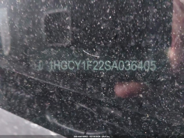 1HGCY1F22SA036405 Honda ACCORD LX