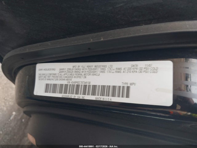 2008 Subaru Outback 2.5i Limited/2.5i Limited L.l. Bean Edition მანქანა იყიდება აუქციონზე, vin: 4S4BP62C787346138, აუქციონის ნომერი: 44416991