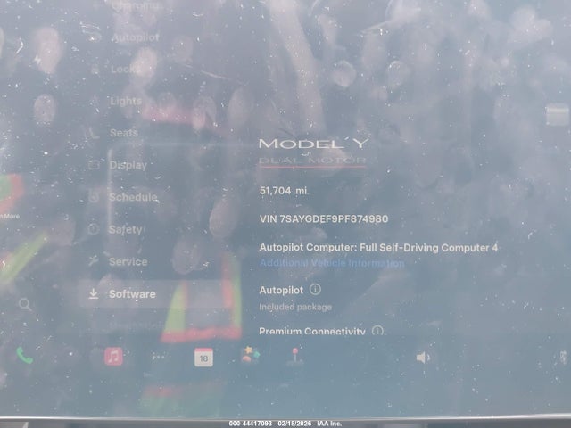 2023 TESLA MODEL Y 7SAYGDEF9PF874980 Photo 6