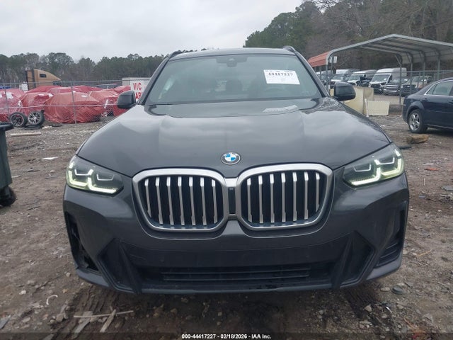 2022 Bmw X3 Sdrive30i მანქანა იყიდება აუქციონზე, vin: 5UX43DP08N9K48228, აუქციონის ნომერი: 44417227