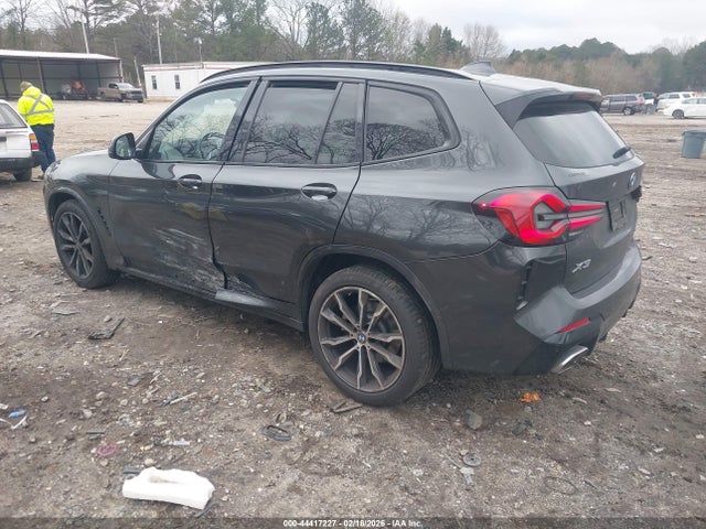 2022 Bmw X3 Sdrive30i მანქანა იყიდება აუქციონზე, vin: 5UX43DP08N9K48228, აუქციონის ნომერი: 44417227