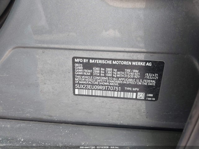 5UX23EU09R9T70751 BMW X5 Xdrive40i
