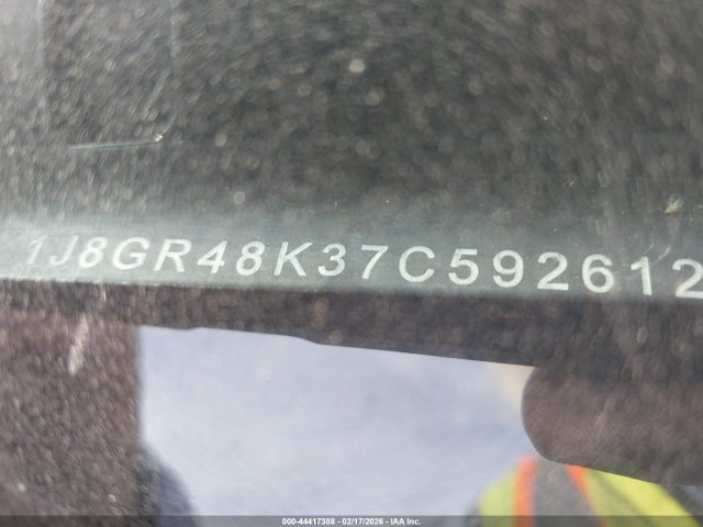 Продажа на аукционе авто 2007 Jeep Grand Cherokee Laredo, vin: 1J8GR48K37C592612, номер лота: 44417388