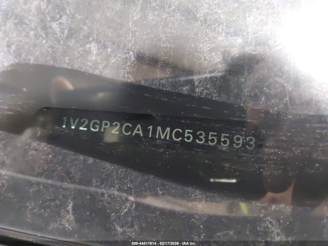 44417614 :رقم المزاد ، 1V2GP2CA1MC535593 vin ، 2021 Volkswagen Atlas 2.0t S مزاد بيع