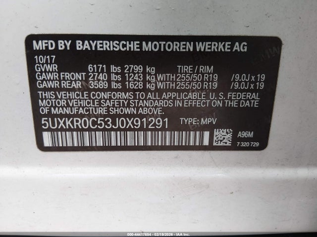 5UXKR0C53J0X91291 BMW X5 Xdrive35i