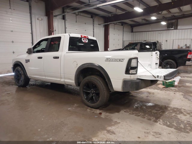 Aukcja sprzedaży 2021 Ram 1500 Classic Warlock  4x4 6'4 Box, vin: 1C6RR7GGXMS525495, numer aukcji: 44417770