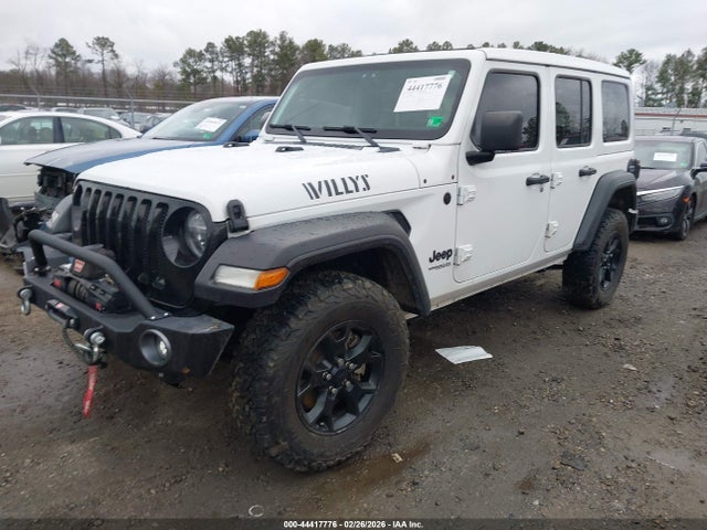 1C4HJXDM2MW605565 Jeep Wrangler Unlimited Willys 4x4