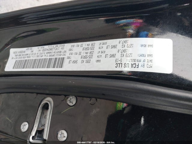 1C4PJLDB0KD443558 Jeep Cherokee Limited Fwd