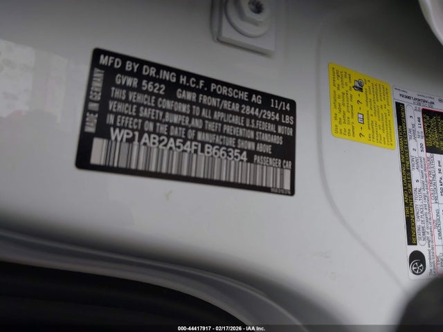 2015 PORSCHE MACAN WP1AB2A54FLB66354 Photo 8