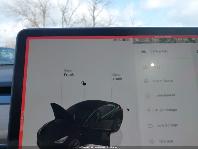 44417971 :رقم المزاد ، 5YJ3E1EA4PF661175 vin ، 2023 Tesla Model 3 Rear-wheel Drive مزاد بيع