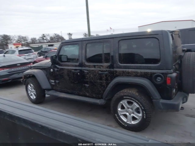 44418177 :رقم المزاد ، 1C4HJXDG0LW237637 vin ، 2020 Jeep Wrangler Unlimited Sport S 4x4 مزاد بيع