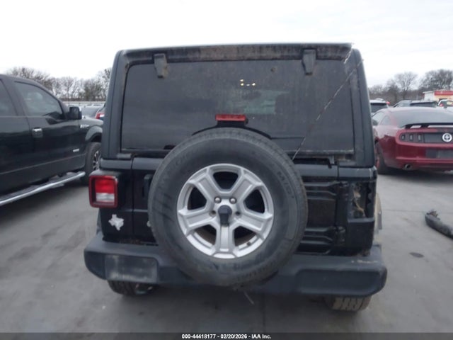 44418177 :رقم المزاد ، 1C4HJXDG0LW237637 vin ، 2020 Jeep Wrangler Unlimited Sport S 4x4 مزاد بيع