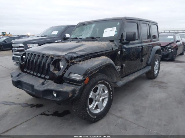 44418177 :رقم المزاد ، 1C4HJXDG0LW237637 vin ، 2020 Jeep Wrangler Unlimited Sport S 4x4 مزاد بيع