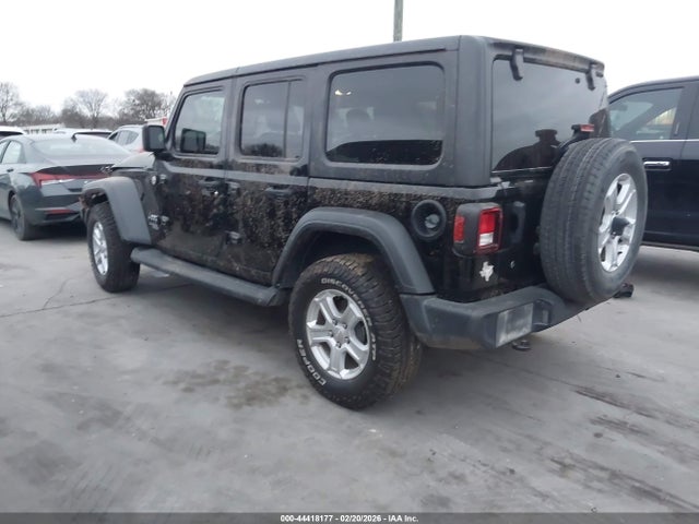 44418177 :رقم المزاد ، 1C4HJXDG0LW237637 vin ، 2020 Jeep Wrangler Unlimited Sport S 4x4 مزاد بيع