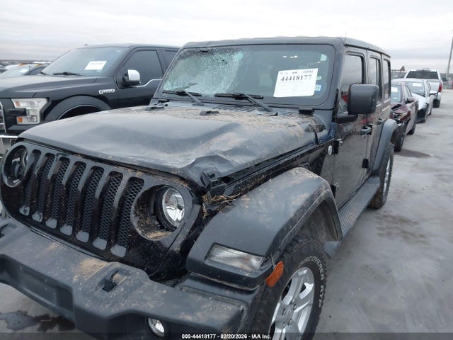 44418177 :رقم المزاد ، 1C4HJXDG0LW237637 vin ، 2020 Jeep Wrangler Unlimited Sport S 4x4 مزاد بيع