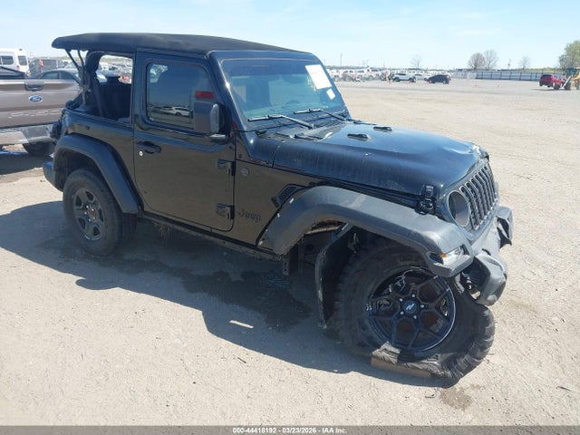 Aukcja sprzedaży 2024 Jeep Wrangler 2-door Sport 4x4, vin: 1C4PJXAG9RW363469, numer aukcji: 44418192