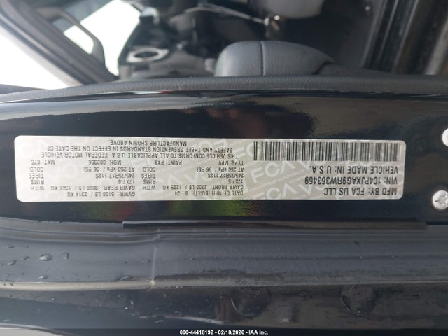 Aukcja sprzedaży 2024 Jeep Wrangler 2-door Sport 4x4, vin: 1C4PJXAG9RW363469, numer aukcji: 44418192