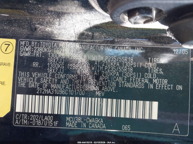 2006 LEXUS RX 330 2T2HA31U96C101700 Photo 8