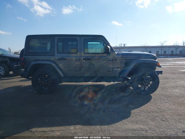 44418340 :رقم المزاد ، 1C4JJXP61PW555888 vin ، 2023 Jeep Wrangler 4xe Sahara 4x4 مزاد بيع