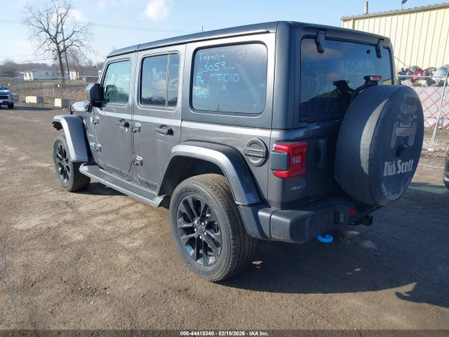 44418340 :رقم المزاد ، 1C4JJXP61PW555888 vin ، 2023 Jeep Wrangler 4xe Sahara 4x4 مزاد بيع