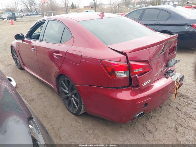 2008 Lexus Is F მანქანა იყიდება აუქციონზე, vin: JTHBP262X85003350, აუქციონის ნომერი: 44418414
