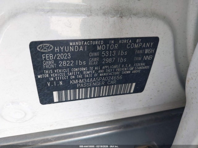 2023 HYUNDAI IONIQ 6 KMHM34AA5PA024656 Photo 8