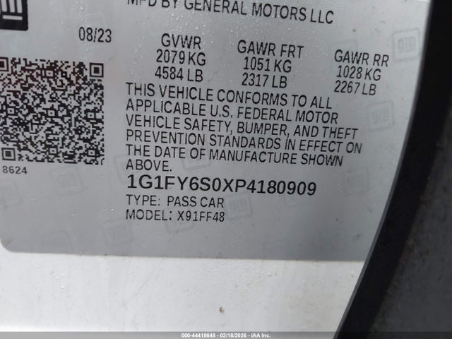 2023 CHEVROLET BOLT EUV 1G1FY6S0XP4180909 Photo 8