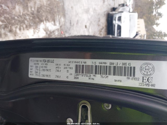 2015 RAM 1500 1C6RR7YT6FS756120 Photo 8