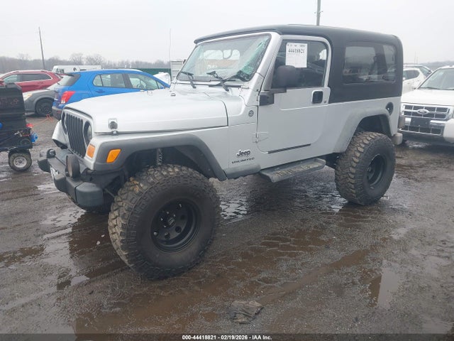 44418821 :رقم المزاد ، 1J4FA44S26P743232 vin ، 2006 Jeep Wrangler Unlimited مزاد بيع