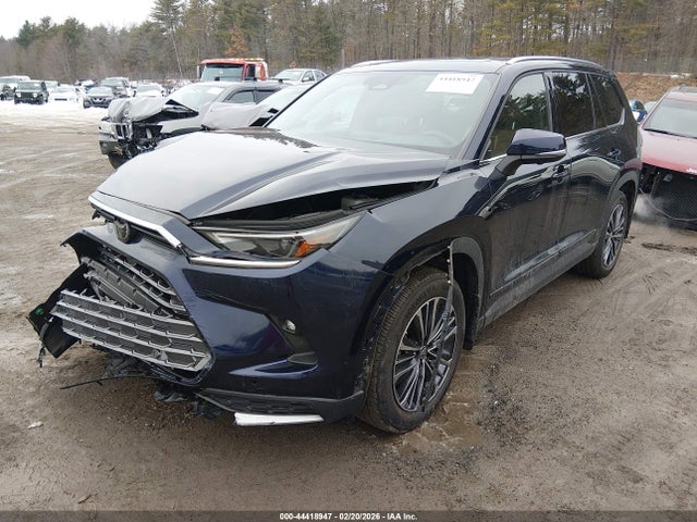 44418947 :رقم المزاد ، 5TDADAB59SS013059 vin ، 2025 Toyota Grand Highlander Hybrid Platinum Max مزاد بيع