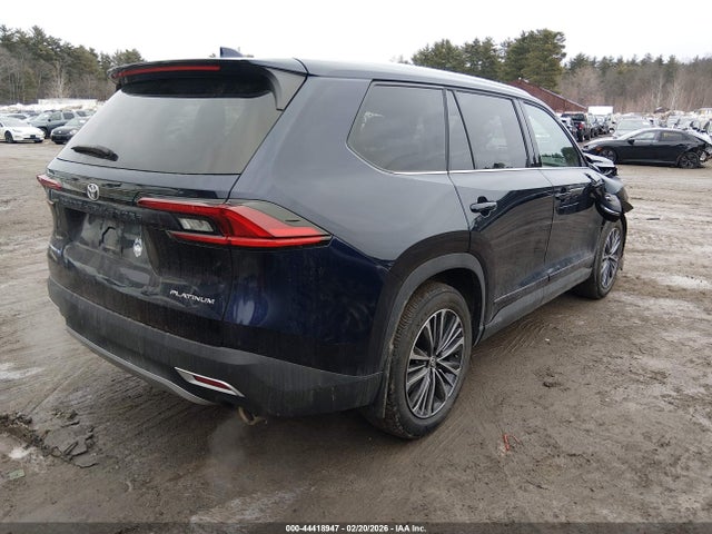 44418947 :رقم المزاد ، 5TDADAB59SS013059 vin ، 2025 Toyota Grand Highlander Hybrid Platinum Max مزاد بيع