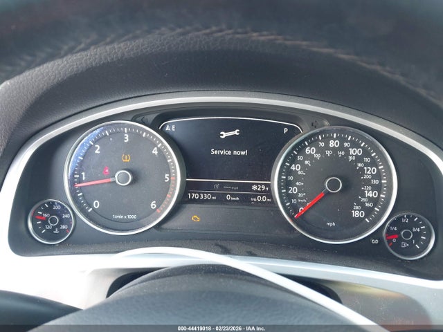44419018 :رقم المزاد ، WVGEK9BP3CD009315 vin ، 2012 Volkswagen Touareg Tdi Lux مزاد بيع