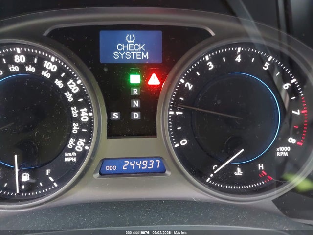 Aukcja sprzedaży 2007 Lexus Is 250, vin: JTHBK262675039386, numer aukcji: 44419076
