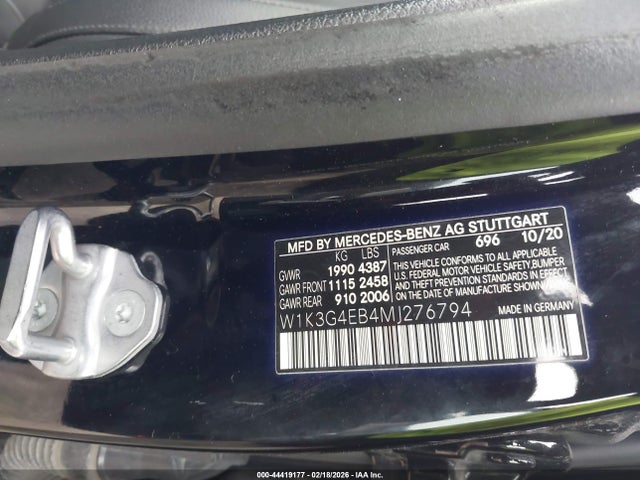 2021 MERCEDES-BENZ A 220 W1K3G4EB4MJ276794 Photo 8