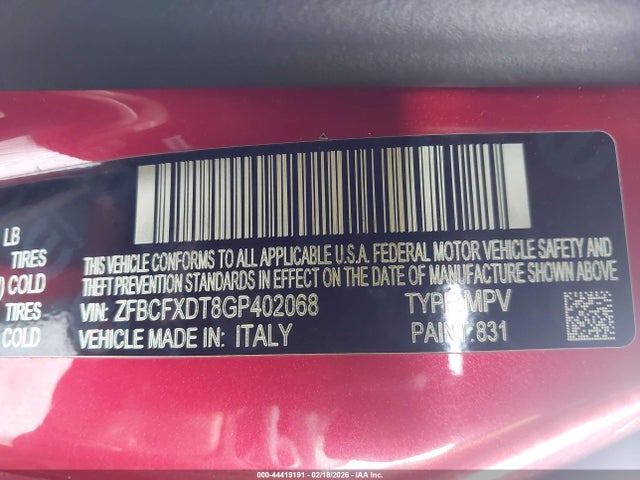 2016 FIAT 500X ZFBCFXDT8GP402068 Photo 8