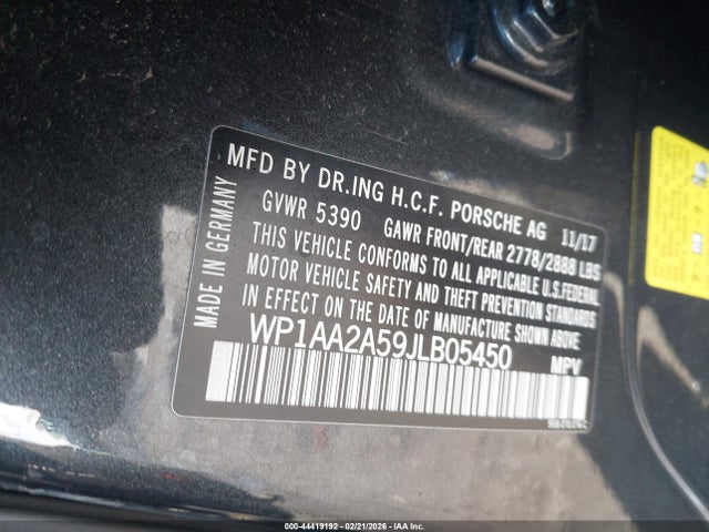 2018 PORSCHE MACAN WP1AA2A59JLB05450 Photo 8