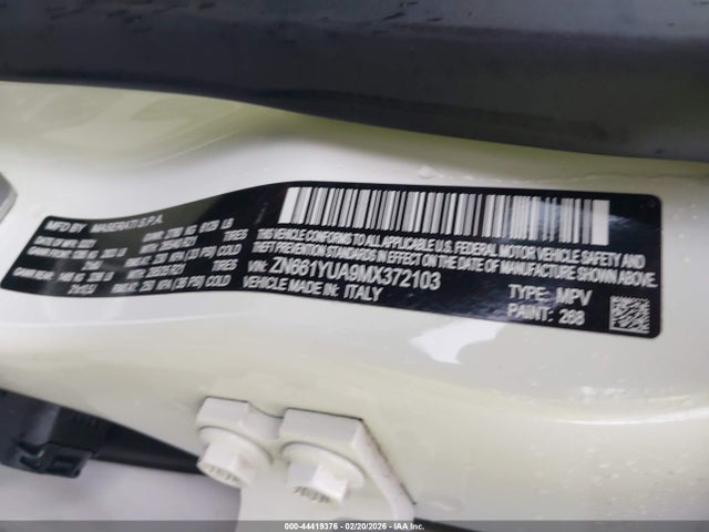 Продаж на аукціоні авто 2021 Maserati Levante S, vin: ZN661YUA9MX372103, номер лоту: 44419376