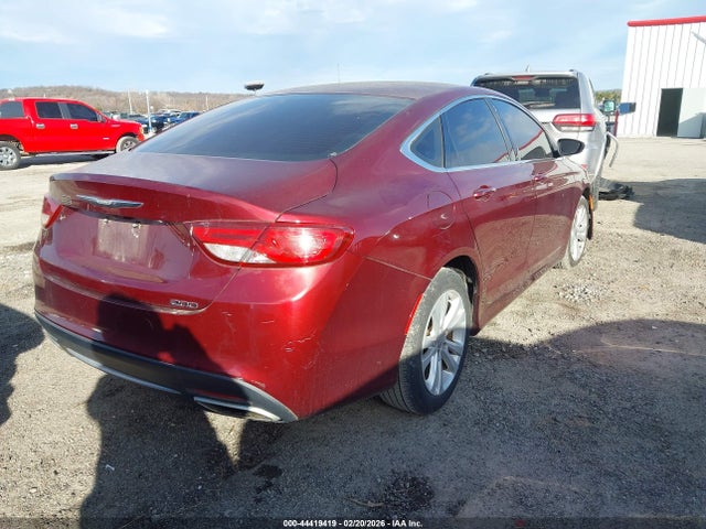 2016 Chrysler 200 Limited მანქანა იყიდება აუქციონზე, vin: 1C3CCCAG6GN100932, აუქციონის ნომერი: 44419419