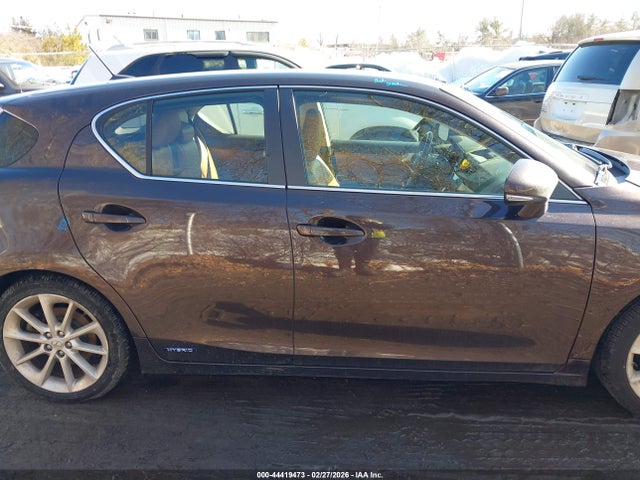 44419473 :رقم المزاد ، JTHKD5BH2C2069342 vin ، 2012 Lexus Ct 200h Premium مزاد بيع