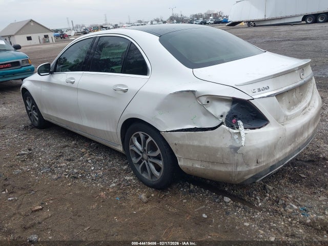 Продажа на аукционе авто 2016 Mercedes-benz C 300 4matic, vin: WDDWF4KB5GR126591, номер лота: 44419486