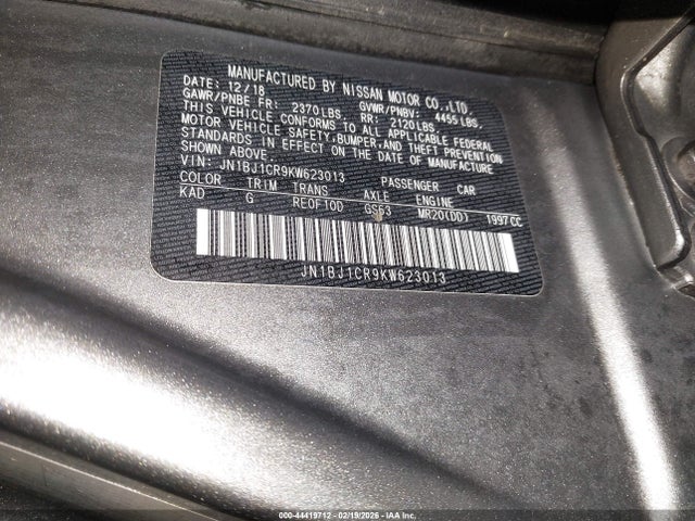 2019 NISSAN ROGUE SPORT JN1BJ1CR9KW623013 Photo 8