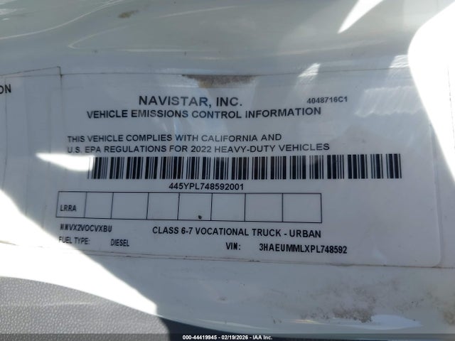 International Mv 2023 3HAEUMMLXPL748592 Image 8