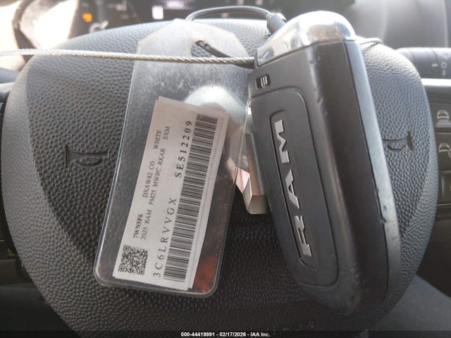 Aukcja sprzedaży 2025 Ram Promaster 2500 Tradesman Low Roof 136 Wb W/pass Seat, vin: 3C6LRVVGXSE512209, numer aukcji: 44419991