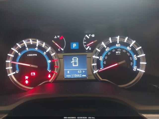 44420003 :رقم المزاد ، JTEZU5JR5K5205112 vin ، 2019 Toyota 4runner Sr5 Premium مزاد بيع