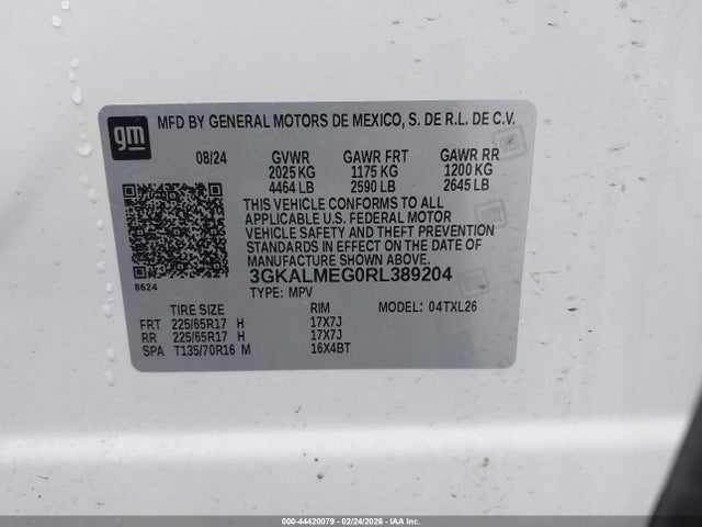2024 GMC TERRAIN 3GKALMEG0RL389204 Photo 8